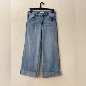 Lovervet jeans Light Blue Wide Leg Jeans